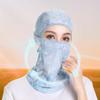 Shading Sunscreen Face Mask UV Protection Face Cover Scarves Riding Mask  Cycling