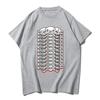OsamaSon Psykotic Red Logo Tshirts Unisex Streetwear Hip Hop Short Sleeve Loose Male T-shirt G