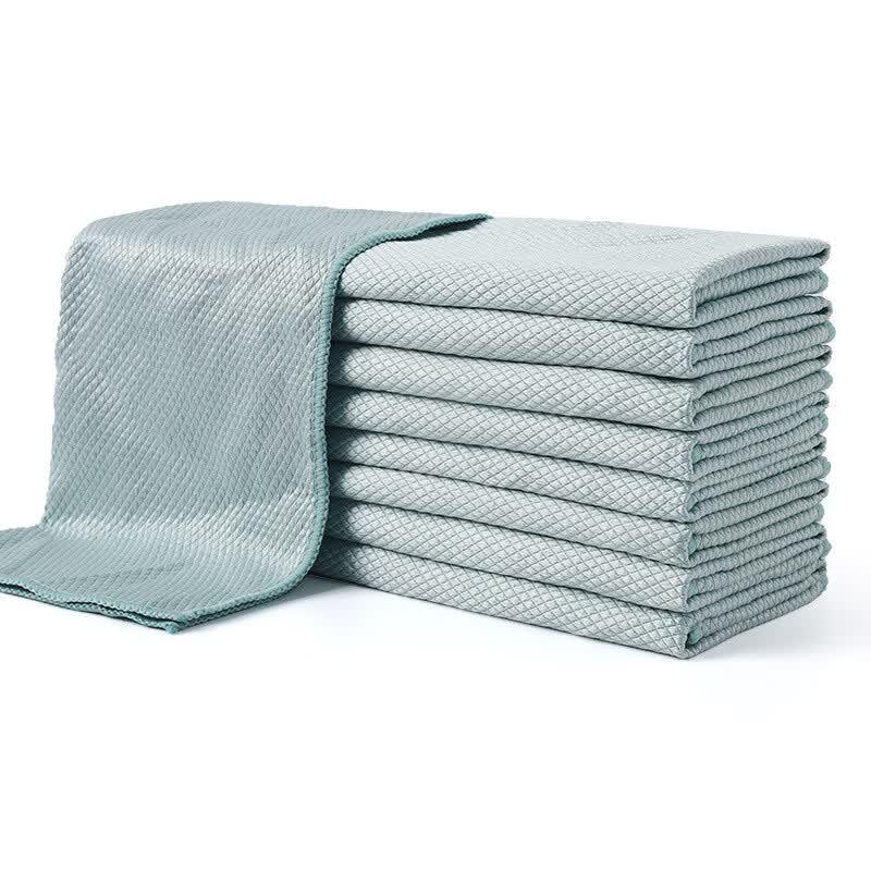 Fish Scale Microfiber Cleaning Cloths