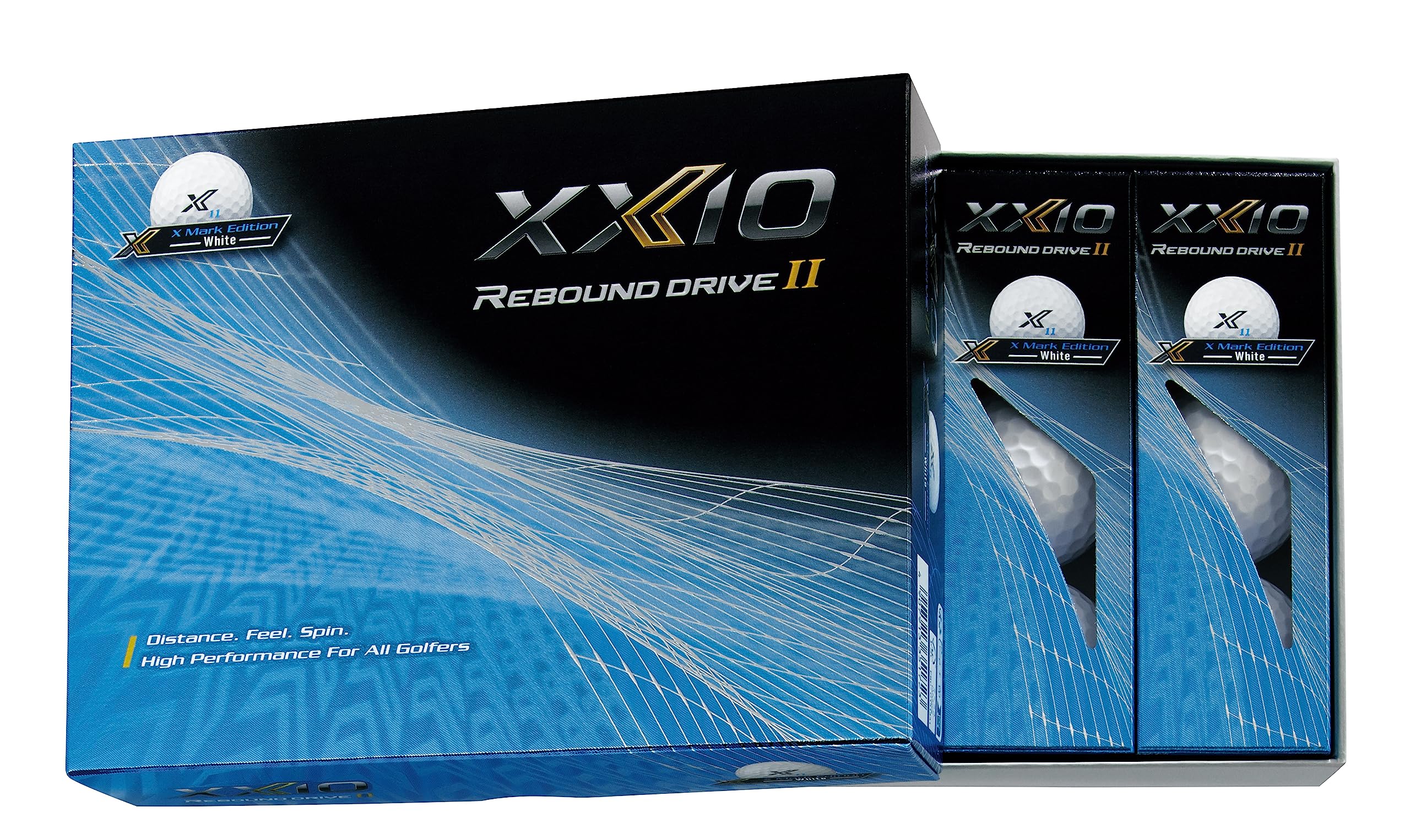 

Dunlop Golf Balls XXIO REBOUND DRIVE2 2023 Model 1 Dozen X Mark (12 pieces)