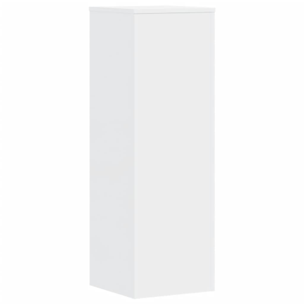 Plant Stand Set 2 pcs White 33 x 33 x 100 cm Engineered Wood