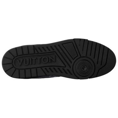 Louis Vuitton Tênis Monogram Top Baixo para Skate Masculino Preto 1ADH49