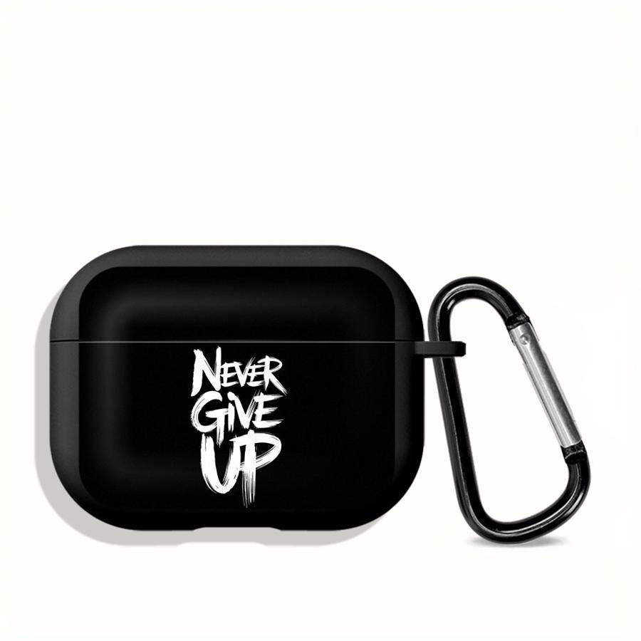 Чехол для Airpods 3 4 2 1 Pro Pro2 Pro3 Чехлы для наушников Обложка Искусство Модный Текст Airpods 4