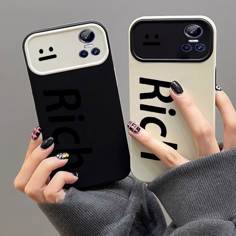 RealmeGTneo3 Mobile Phone Case Creative Silicone All-inclusive Camera Case Soft Case Cartoon Cute