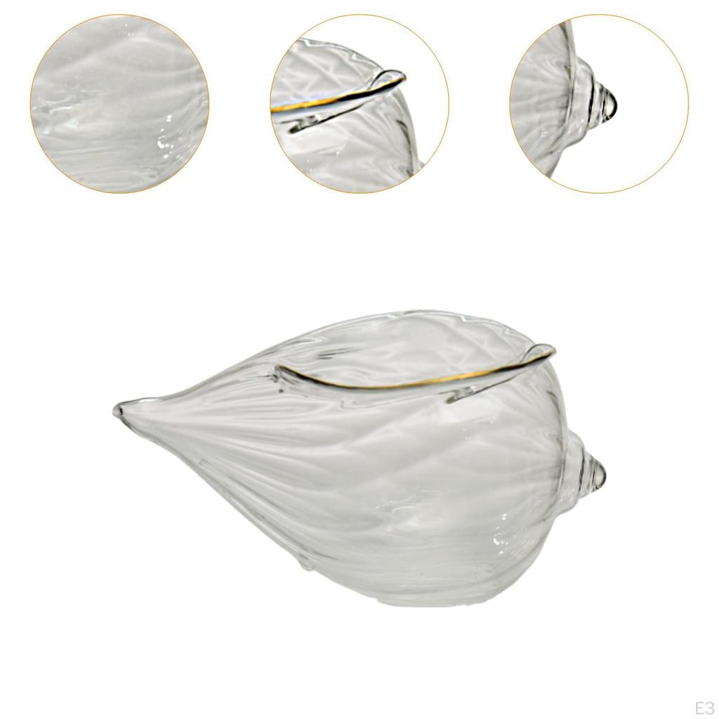 Clear Ice Cream Bowl, Glass Decorative Fruit Parfait Cup for Salad, Snack, Trifle, Dessert