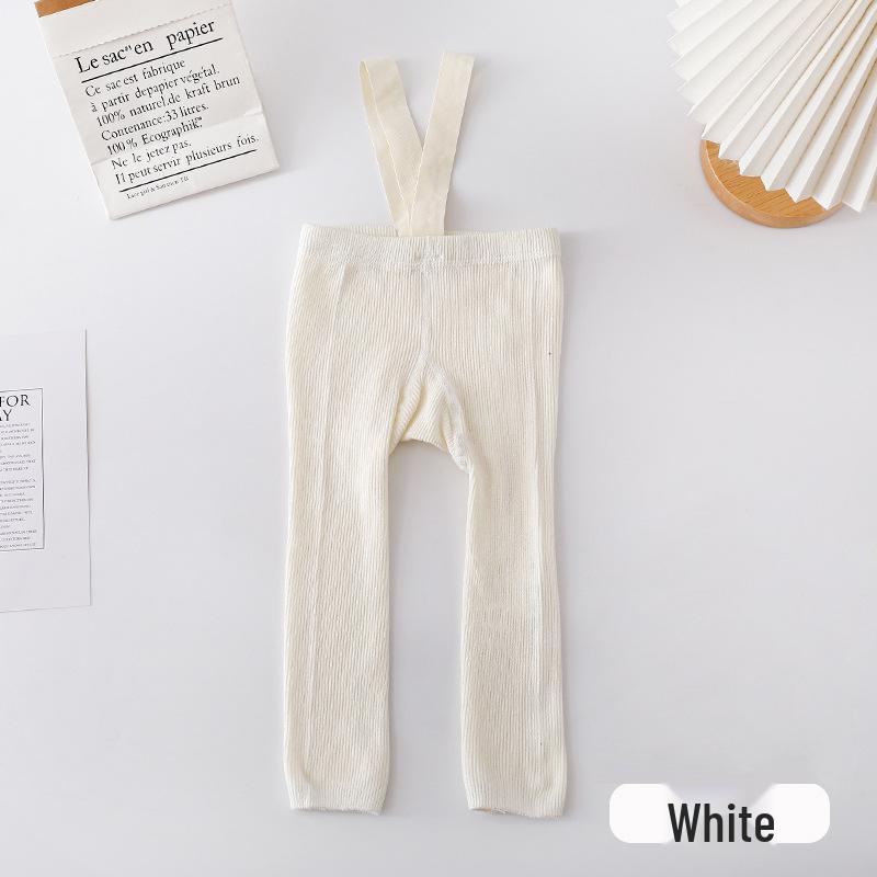 Dětské vzpěračské kalhoty a jarní legíny set: Dívčí podzimní legíny, kombinézy a ponožky