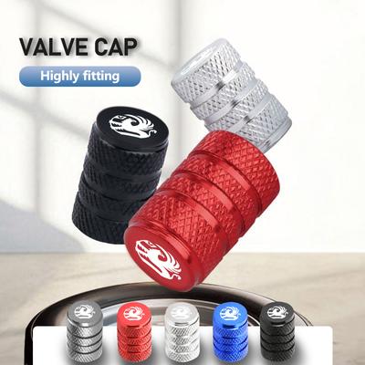 4Pcs Car Styling Tire Valve Cap Aluminum Alloy Valve Core Dustproof Valve Stems Cap For Vauxhall Zafira Vectra Vivaro Corsa D