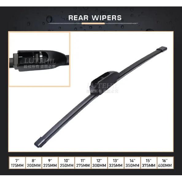 For KIA Niro DE 2020-2023 2021 2022 Wiper Front & Rear Wiper Blades Windshield Windscreen Window Brushes 26"+16"+12"