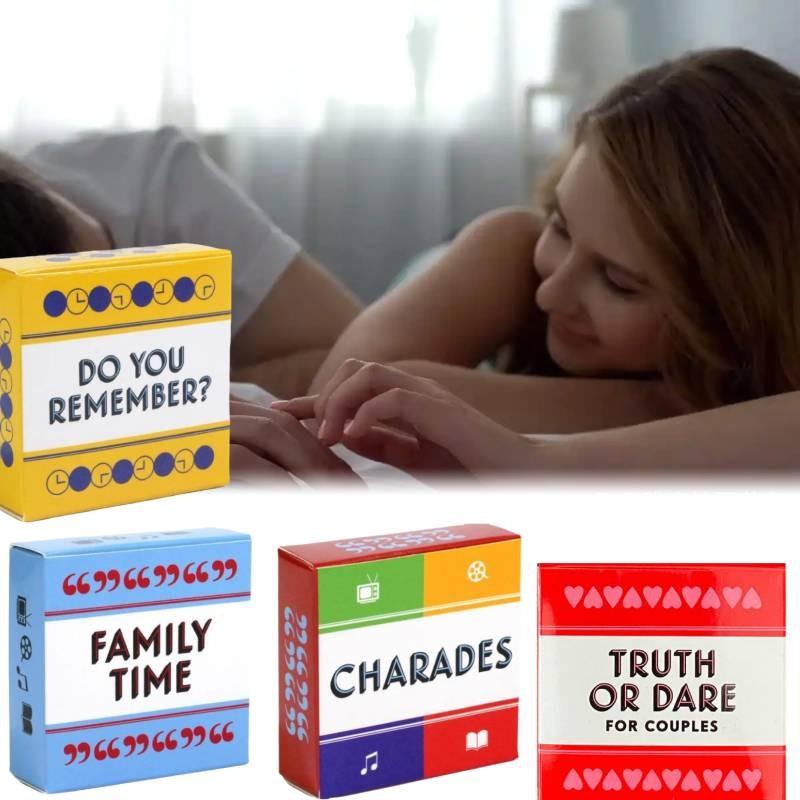 Engaging Truth Or Dare For Couples Card Game Exciting Family Fun Entertainment Experience