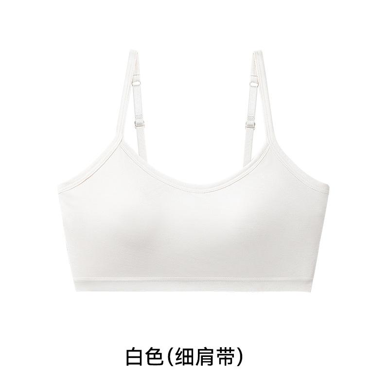 Girls underwear, bras, teenagers second and third stages of development, children s underwear, suspenders, no steel rings, children s underwear s【 35-42.5kg /32abc】