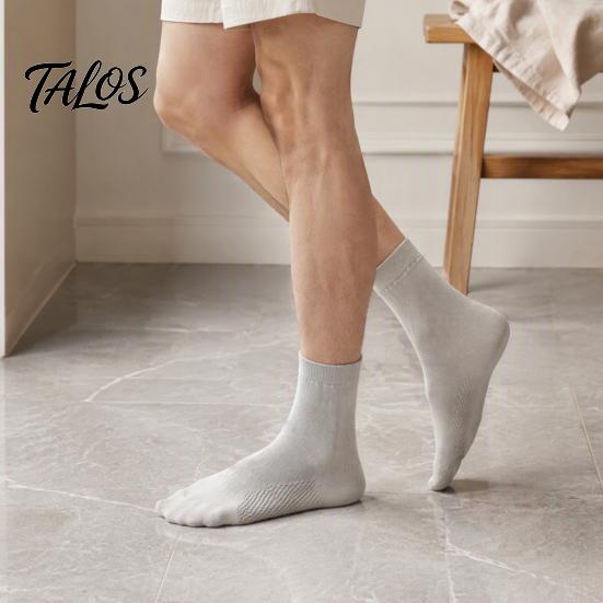 Performance Footwear Accessories Crew Socks for Men, Thin Breathable Athletic with Honeycomb Mesh Quick Dry Sports Moisture Wicking And Cooling, Solid