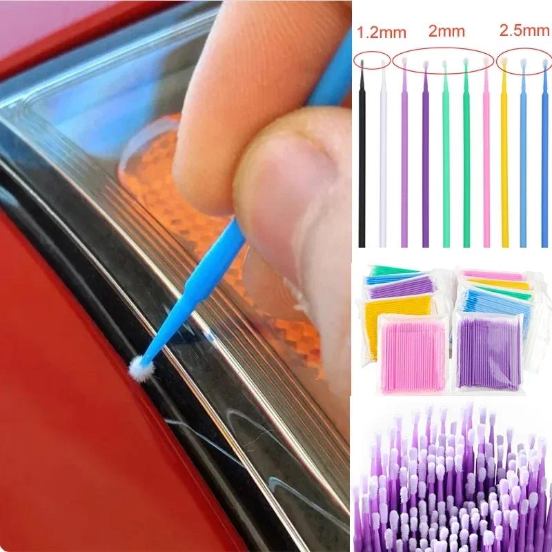 NEW 100pcs Individual Applicators Eyelash Mascara Wands Disposable Makeup Brushes Micro Brushes Eyelash Extension Make Up Tools