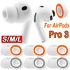 Silicone Ear Tips Anti-Slip Earphone Eartips Earbuds Cap for AirPods Pro 3 Headphone Accessories