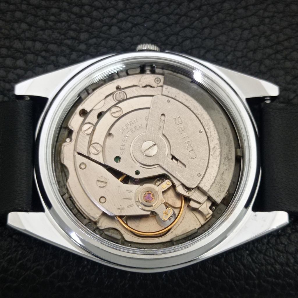 VINTAGE REFURBISHED SEIKO 5 AUTOMATIC 6309A JAPAN MENS SILVER WATCH a442418-1