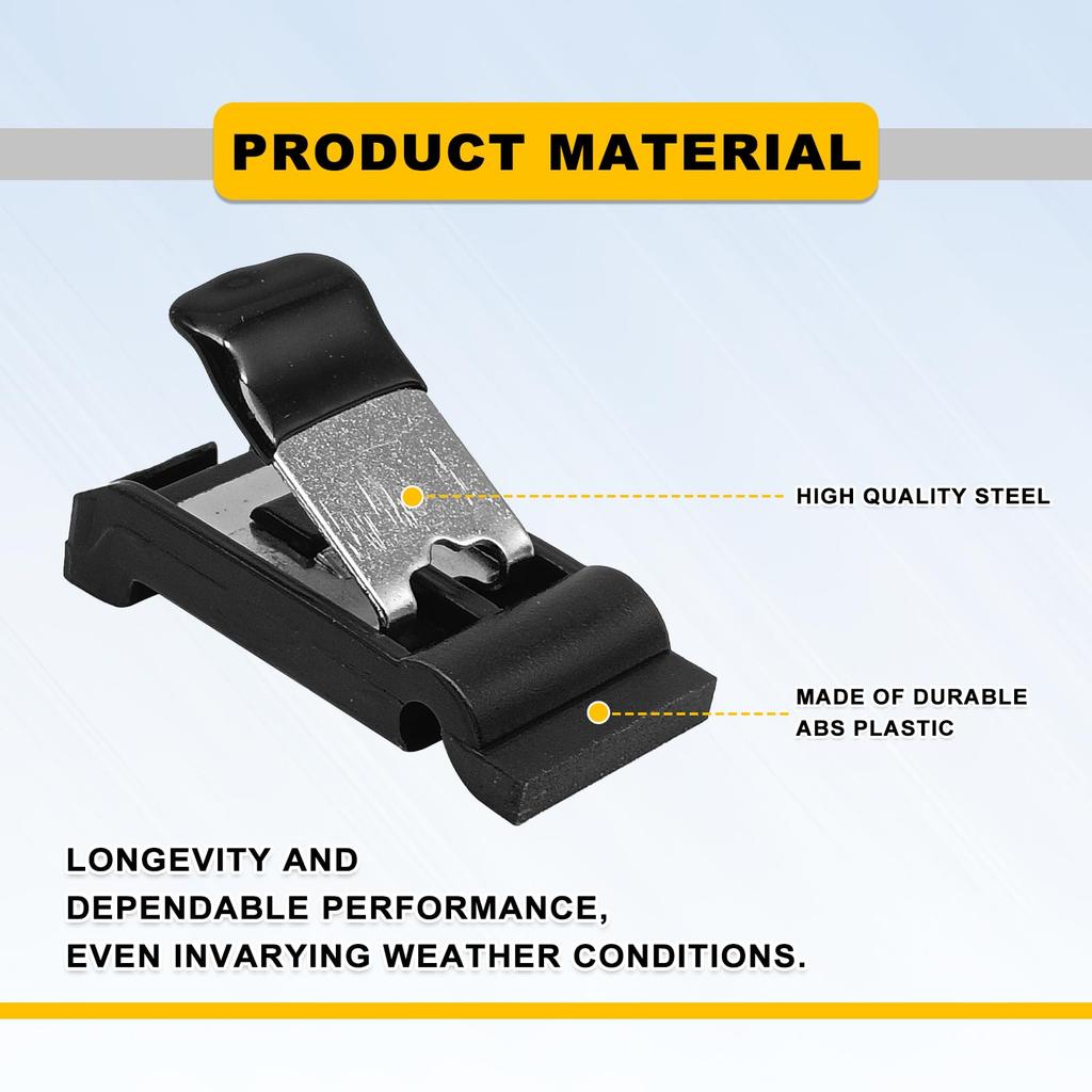 Sprężysty klips klapki paliwa, 77360-35040 Sprężyna pokrywy klapki wlewu paliwa Kompatybilna z Toyota 2019-2022 Avalon Camry RAV4, 2004-2009 4Runner