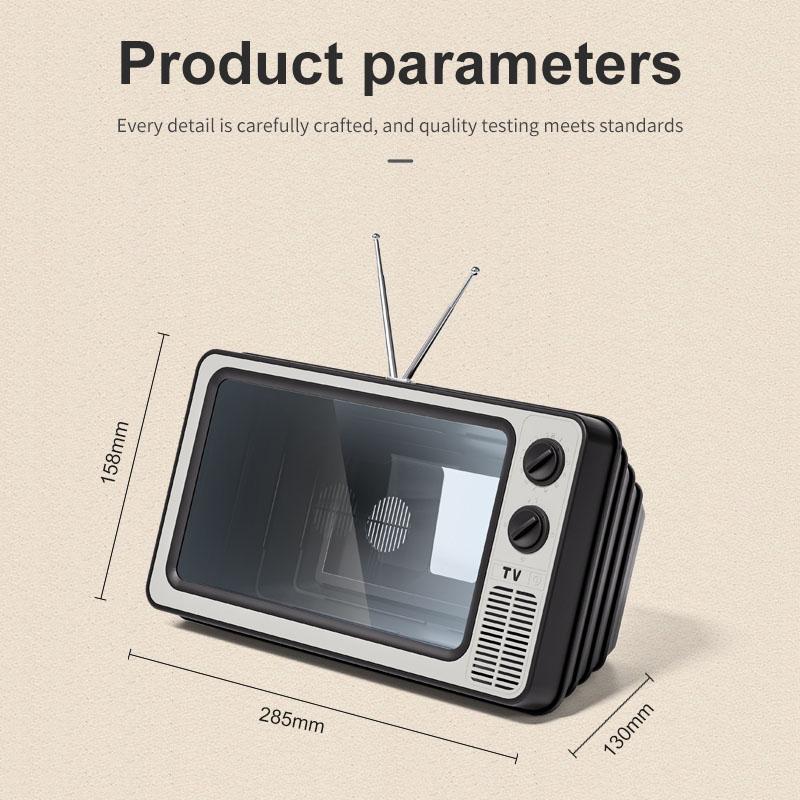 12 Inch Phone Screen Magnifier Enlarged Expand Stand Phone Holder HD Video Amplifier Eyes Protection Retro TV Box For Iphone
