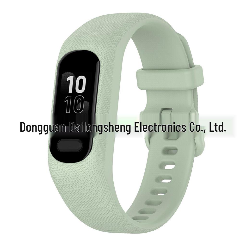 Cinturino texturizzato in silicone compatibile per braccialetto Garmin Smart5