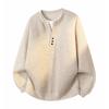 Men's Fake Two-Piece Design Heavyweight Sweatshirt