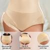 Plus Size Women High Stretch Brief Abdomen Shaping Underwear Sexy Lace Butt Lifter Soft Panties High Waist Shapewear Lingerie