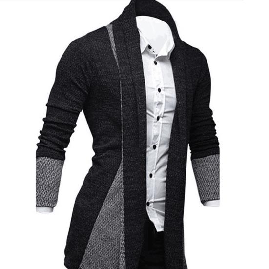 Mantel hautfreundlich lockere Passform bequem lange Ärmel Strickmantel für den Winter