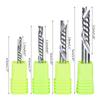 Solid Spiral Steel Mill Cutters for CNC Router,Compression Wood End Mill High-Speed Cutters Continuous Cutting Tool