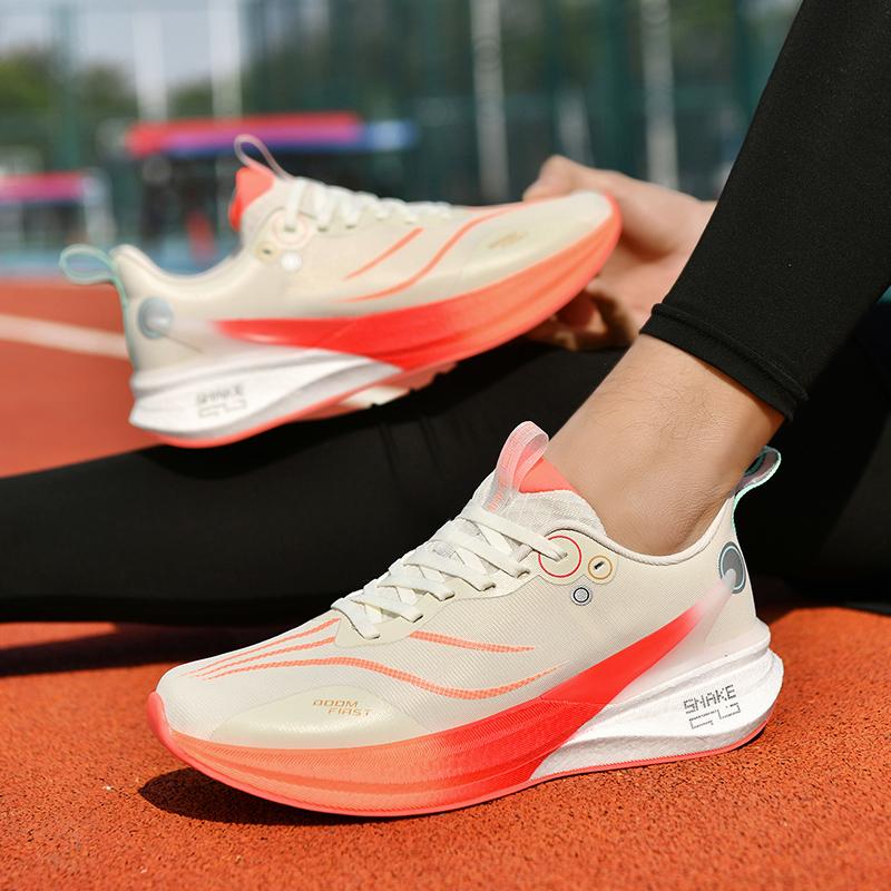 Men's Women's Sports Shoes Sneakers Carbon Plate Hollow Design Running Marathon Racing Shock-absorbing Athletics Training Shoes