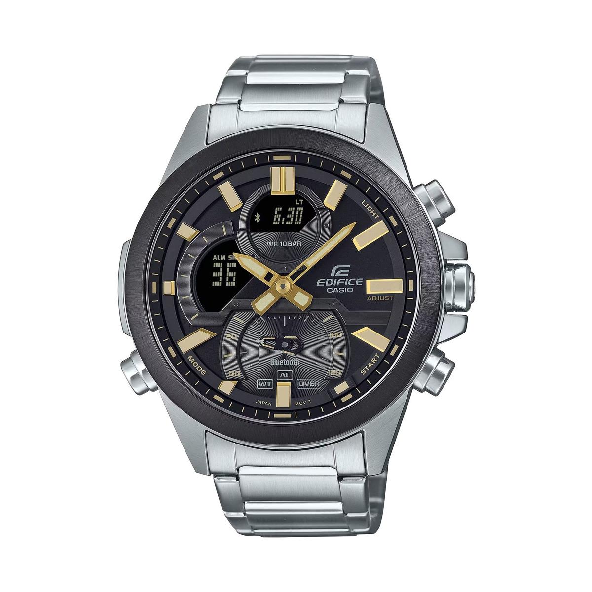 

CASIO EDIFICE Mod. PREMIUM - Black/Gold Bluetooth® ECB-10DB-1A9EF