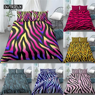 Home Living Luxury 3D Veins Print 2/3Pcs Comfortable Duvet Cover PillowCase Bedding Sets Queen and King EU/US/AU Size
