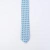 Dunhill Light Blue 8cm Made In Italy Men's Tie, Wide, 100% Silk, Lock, 22FPTP1X9450, [Product Code 22FPTP1X9450]