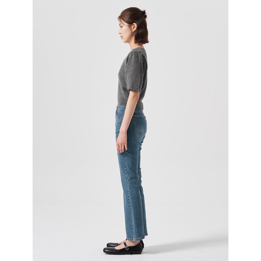8SECONDS Square Neck Short Sleeve Pullover Gray
