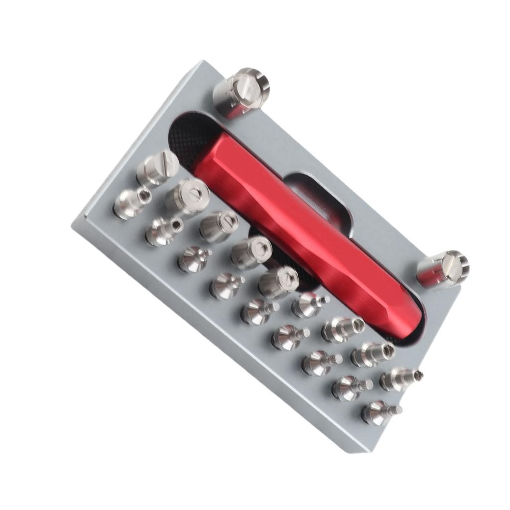 Watch Crown Removing Tool Stainless Steel Easy Assembly Widely Compatible Watch Crown Tube Remover for Repair