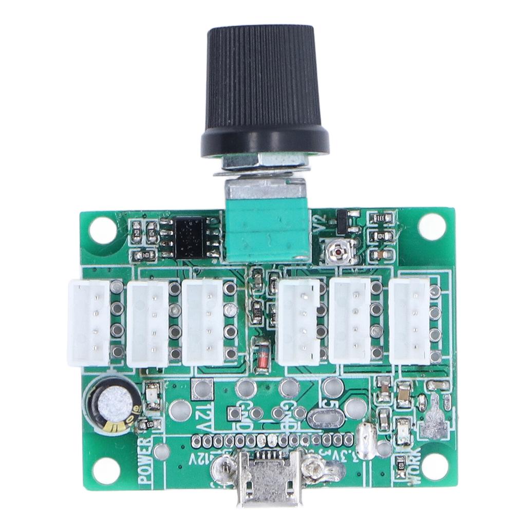 USB Fan Governor Module Simultaneous Adjustment 24 Fans Multi Purpose Practical Indicator Light Fan