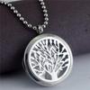 European & American Wisdom Tree Titanium Steel Necklace with Photo Pendant & Personalized Engraving - Gift STN654