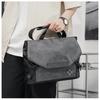 TS JYL laptop bag,Men Flip Shoulder Bag Large Leather Casual Crossbody Bag