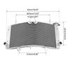 Motorcycle Radiator Oil Cooler Cooling For Suzuki Hayabusa GSX1300R GSX 1300R 2022-2024