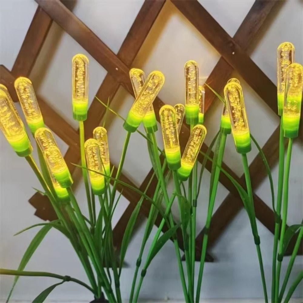 Energy Saving Solar Garden Lights Waterproof Design Solar Reed Lights  Garden Decor