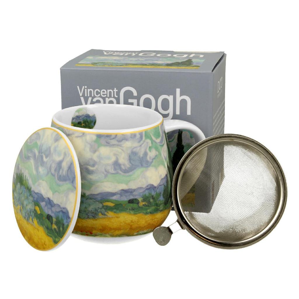 Porcelanowy Kubek Z Zaparzaczem 430 Ml