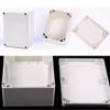 Plastic ABS Electrical Junction Box Waterproof DIY Sealed Enclosure Wire Box Cable Custom Cases