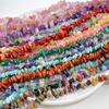 Natural white powder, yellow amethyst, crushed stone semi-finished product, DIY, Colored crystal stones, loose bead jewelry, accessories