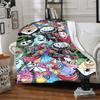 Nightmare Before Christmas Characters Blanket Soft Throw Blanket For Home Bedroom Bed Sofa Travel Office Solid Christmas Blanket