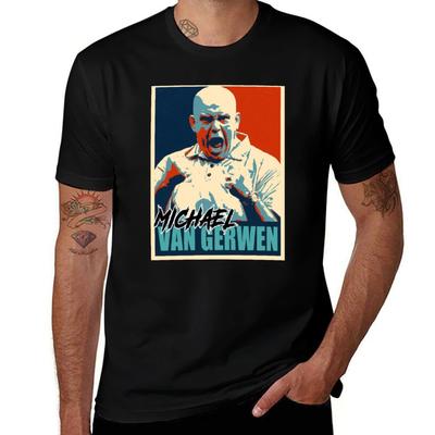 Michael Van Gerwen PDC 2022 T-Shirt Graphic T Shirts for Man Mens Graphic T Shirts T-Shirt