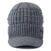 New Style Unisex Winter Hat Plush Fleece Lined Warm Winter Cap Stylish Soft Beanie Hat For Men Women Outdoor Knitted Hat