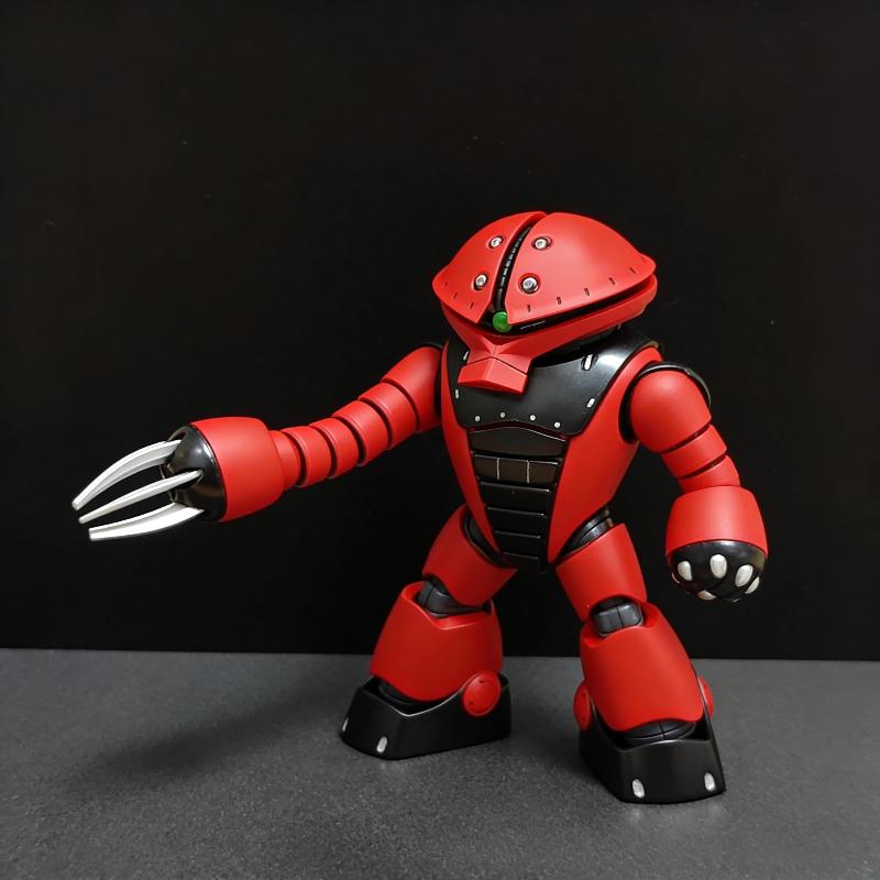 HG 1/144 MSM-04 Red Acguy Char Color Assembly Model Kit Anime Mecha Action Figure With Water Slide Decals Boy Toy Ornament Gift