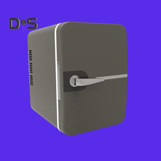 6L Portable Small Refrigerator Energy-saving USB Interface Low Noise Compact Size Portable Beverage Can Cooler Warmer