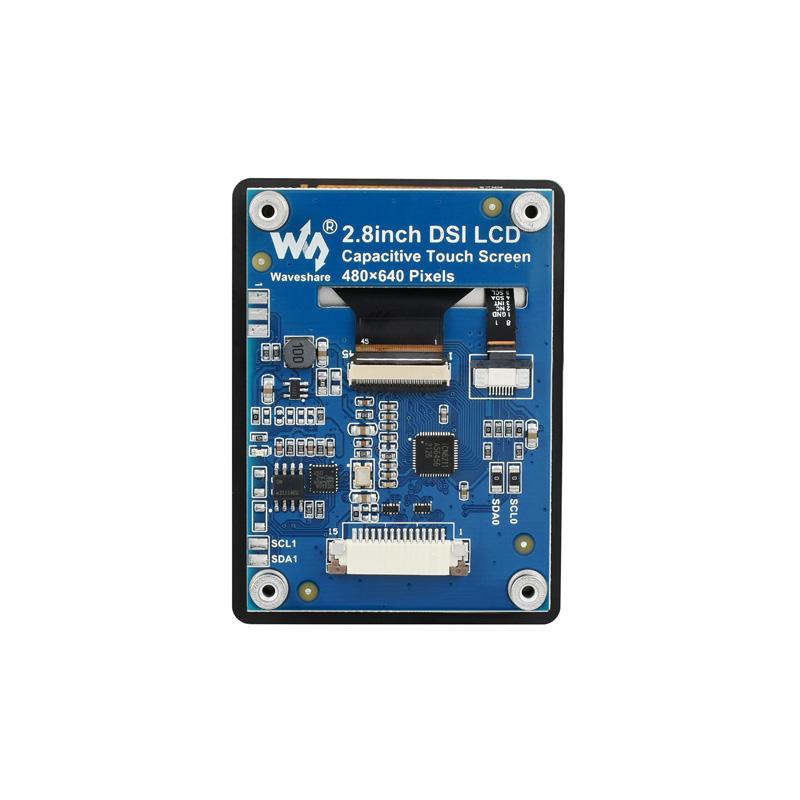 2.8 inch Capacitive Touch Display IPS 480×640 DSI Display MIPI LCD for Raspberry Pi