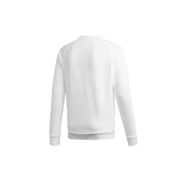 Adidas Originals Sweatshirts Men's White Crew Neck Moderate Regular ED6208