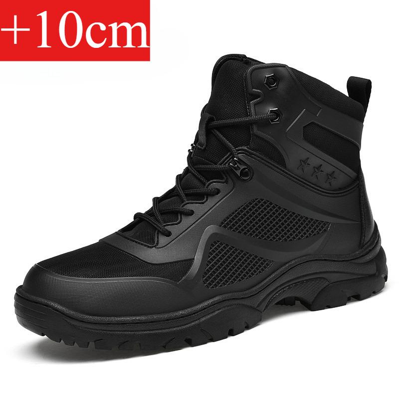 

Men s Tactical Hiking Boots Outdoor Breathable Lace Up Military Desert Boots Plus Size Training Shoes 38