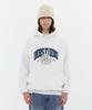 Oioi Collection Emblem Fleece Hoodie_White
