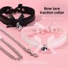Sm Erotic Toys Lace Collar Female Neck Chain Traction Rope Chain Cute Accessories Tempering Adult Supplies