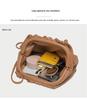 High-End Textured Cloud Dumpling Women's Shoulder Bag - Niche Pleated Design
